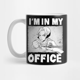 I'm In My Office Anime Sketch Artist Sketching Mug